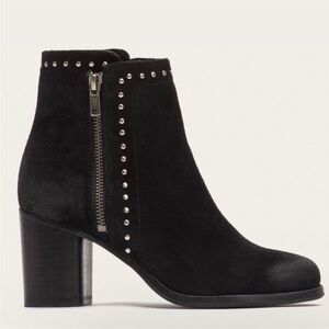 Frye Addie Stud leather and suede booties RETAIL 350